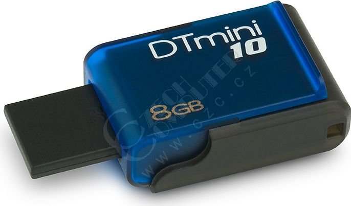 Kingston DataTraveler Mini10 - 8GB, Blue_751252588