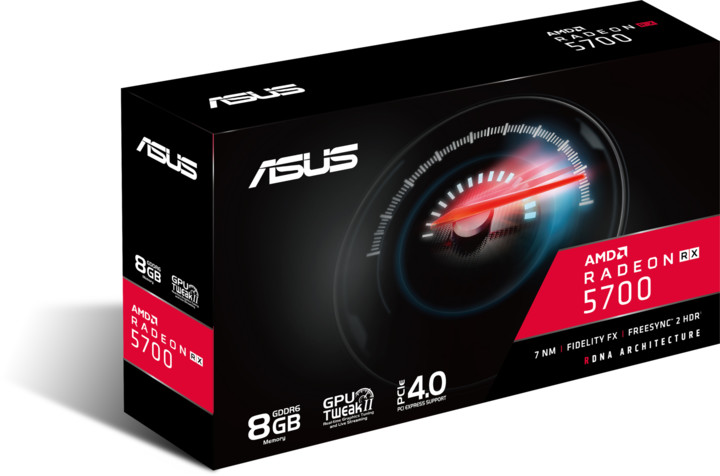 ASUS Radeon RX5700-8G, 8GB GDDR6_990058115
