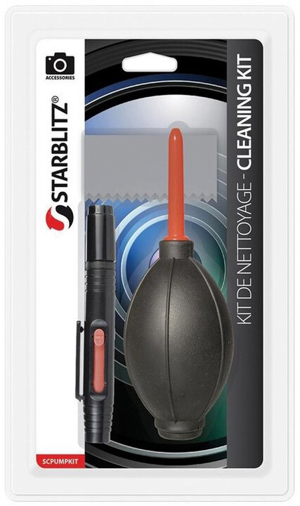 Starblitz čisticí pero na optické čočky a vzduchový čisticí balónek_1302990133