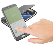 CellularLine TOUCH pouzdro typu kniha s dotykovým čelním krytem pro Samsung Galaxy S7, černé_1393507617