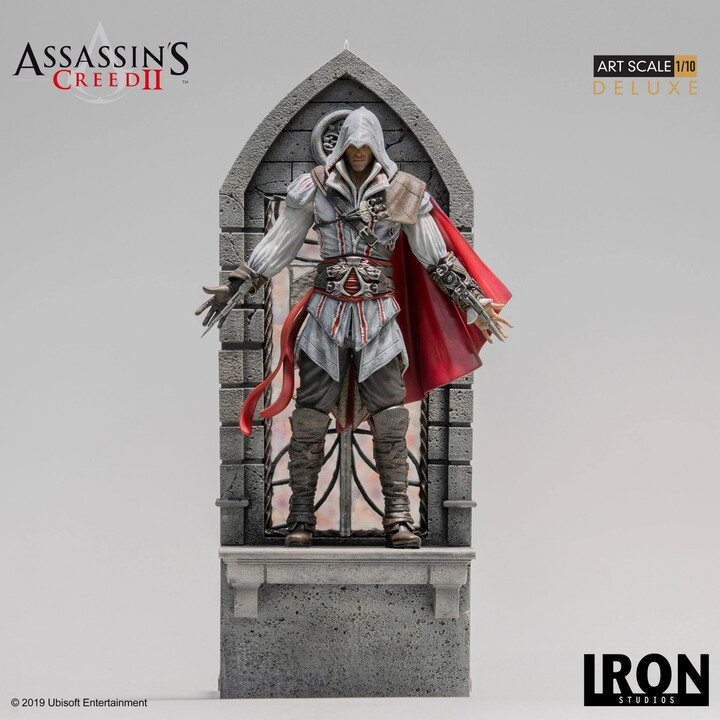 Figurka Assassin&#39;s Creed - Ezio Auditore Deluxe (Art Scale Statue, 31 cm)_1831753893