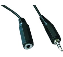 Gembird CABLEXPERT kabel prodlužpvací jack 3,5mm M/F, 5m audio_1968216261