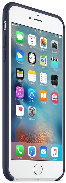 Apple iPhone 6s Plus Silicone Case, tmavě modrá_625083219