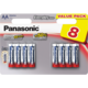 Panasonic baterie LR6 8BP AA Ev Power alk_1342630912