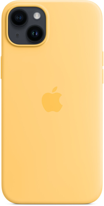 Apple Silikonový kryt s MagSafe pro iPhone 14 Plus, slunečně žlutá_615714071
