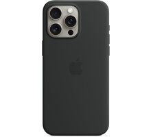 Apple Silikonový kryt s MagSafe pro iPhone 15 Pro Max, černá_239428721