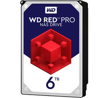 WD Red Pro (FFBX), 3,5" - 6TB Poukaz 200 Kč na nákup na Mall.cz