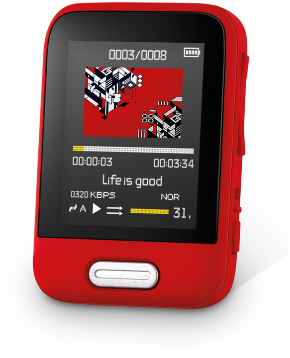 Sencor SFP 7716 - 16GB, červená