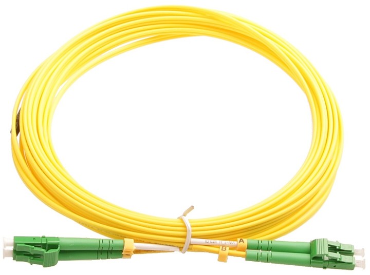 Masterlan optický patch cord, LCapc/LCapc, Duplex, Singlemode 9/125, 7m_1635506378