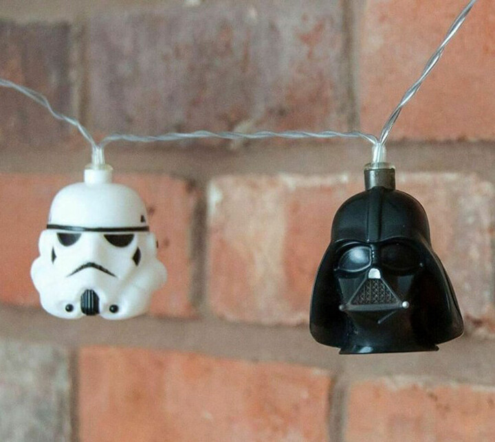 Dekorativní 3D světýlka Star Wars - Darth Vader &amp; Stromtrooper_321463596