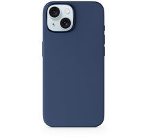 EPICO kožený zadní kryt Mag+ pro iPhone 15, modrá 81110131600001