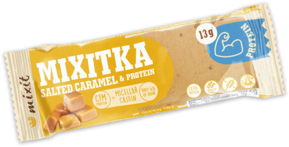 Mixitka - slaný karamel, proteinová, 9x43g_1049910213