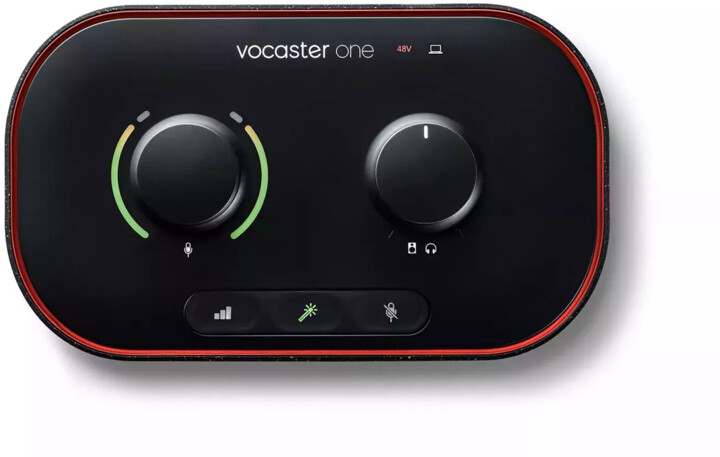 Focusrite Vocaster One Studio + mikrofon + sluchátka + kabeláž_1686028684