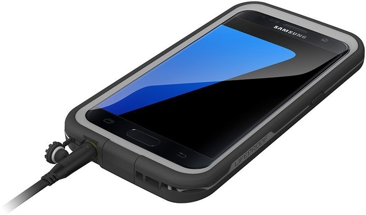 LifeProof Fre pouzdro pro Samsung S7, odolné, černá_926672583