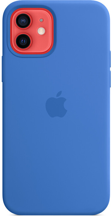 Apple silikonový kryt s MagSafe pro iPhone 12/12 Pro, modrá_1212500536