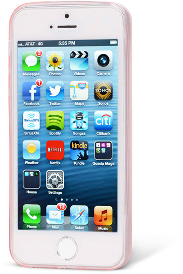EPICO Plastový kryt pro iPhone 5/5S/SE TWIGGY GLOSS - červený_1705391279