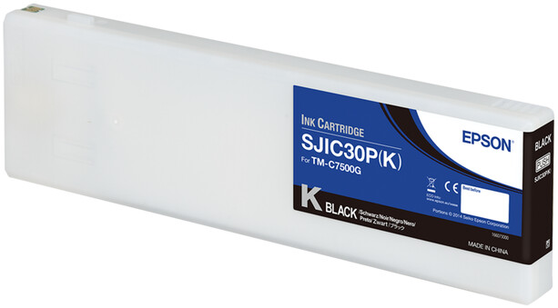 Epson ColorWorks SJIC30P(K) Ink cartridge, černá, pro CW C7500G_1524478750