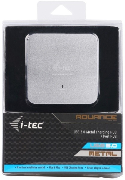 i-tec USB 3.0 Hub 7-Port, metal_1942157802