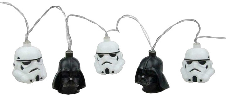 Dekorativní 3D světýlka Star Wars - Darth Vader &amp; Stromtrooper_451278503