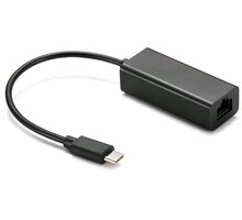 C-TECH adaptér USB-C - RJ45, M/F, 15cm CB-AD-CM-RJ45F
