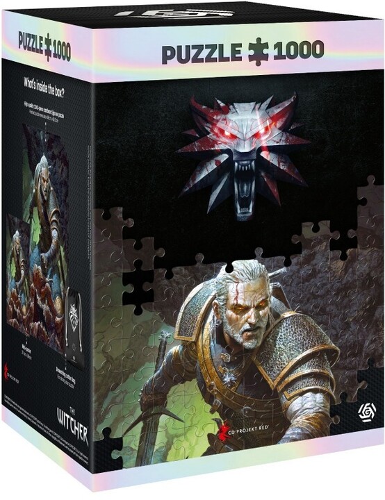 Puzzle The Witcher - Dark World, 1000 dílků_1724217086