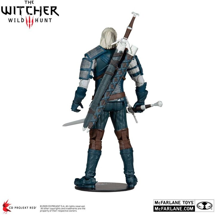 Figurka The Witcher - Geralt Viper Armor, 18 cm (McFarlane)_1808380957