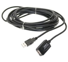 PremiumCord USB 2.0 repeater a prodlužovací kabel A/M-A/F 5m_634484234