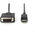 Digitus kabel DisplayPort - DVI (24+1), M/M, CE, 1m, černá_1285784333