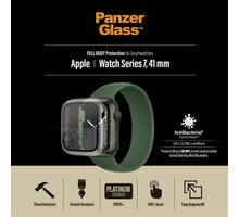PanzerGlass ochranný kryt pro Apple Watch Series 7/8 41mm, antibakteriální, čirá_1024947512