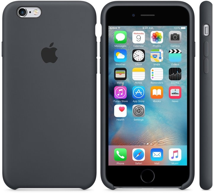 Apple iPhone 6 / 6s Silicone Case, šedá_1859308479