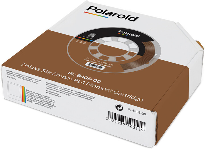 Polaroid 3D 250g Universal Premium PLA 1,75mm, bronzová_325431964