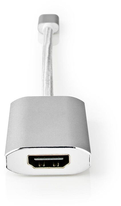 Nedis adaptér USB-C - HDMI, stříbrná_393716161