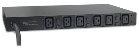 APC rack PDU, 1U, 14.4kW, 208V, (6) C19_1497250170