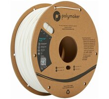 Polymaker tisková struna (filament), PolyLite PLA, 1,75mm, 1kg, bílá PA02002