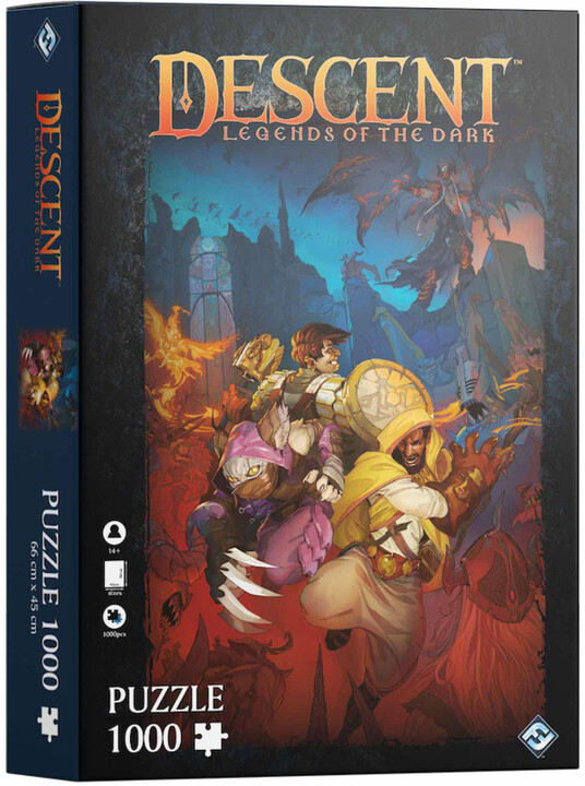 Puzzle Descent: Legends of the Dark, 1000 dílků_1429447258