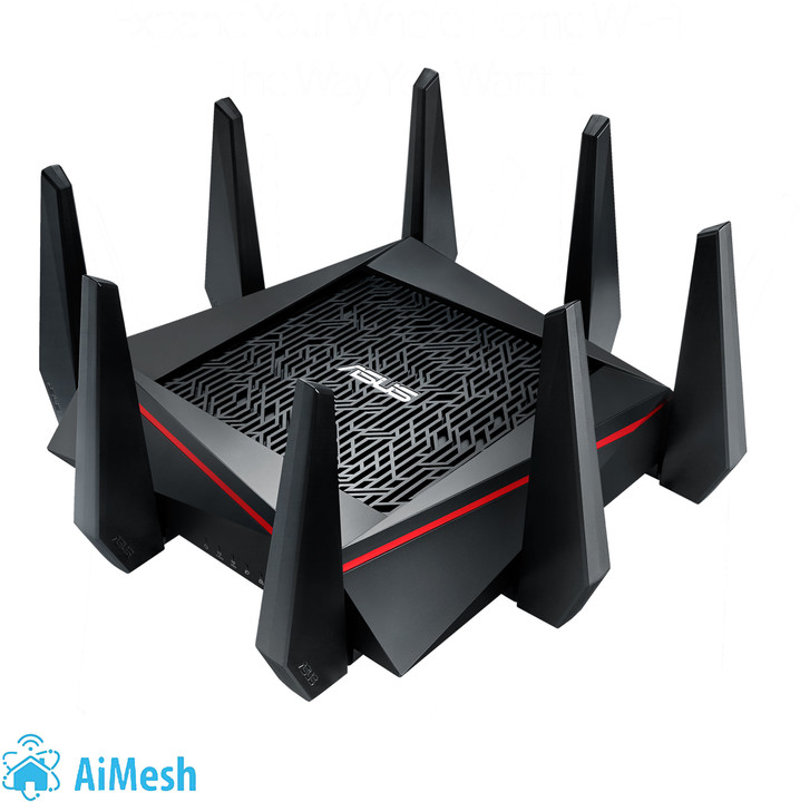 ASUS RT-AC5300, Wi-Fi AC5300, Tri-band Gigabit Aimesh Router_1485428666