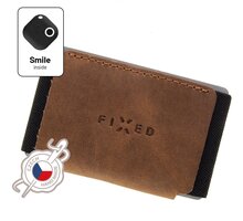 FIXED peněženka Smile Tiny Wallet se smart trackerem, hnědá_1422807713