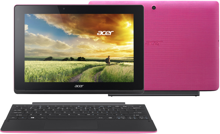 Acer Aspire Switch 10E (SW3-016-15NE), růžovo/černá_1264824291