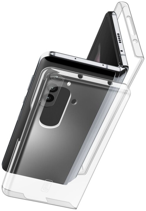 Cellularline zadní kryt s ochranným rámečkem Clear Duo pro Samsung Galaxy Z Fold5, čirá_1721628577