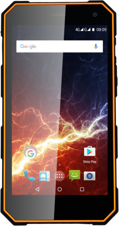 myPhone HAMMER ENERGY LTE 18x9, 3GB/32GB, Black/Orange_949741909
