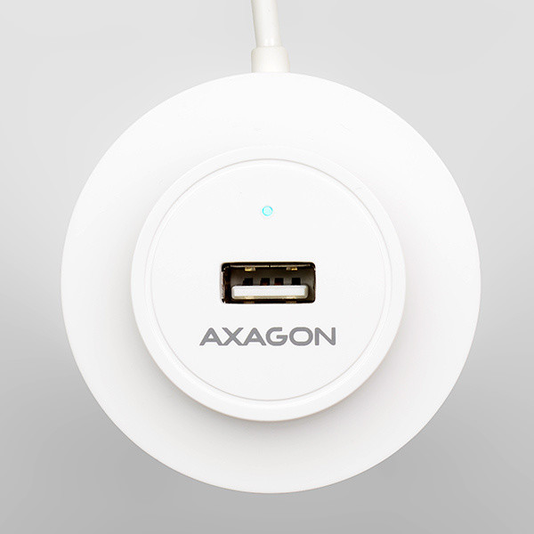AXAGON HUE-X6G 4x USB2.0 hub 80cm cable + micro USB OTG WHITE_1103942044