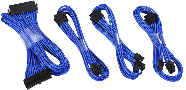 PHANTEKS - sada kabelů, modrá_1282608920