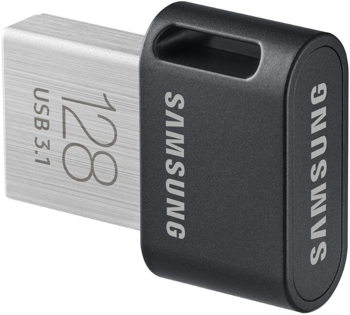 Samsung Fit Plus 128GB, šedá