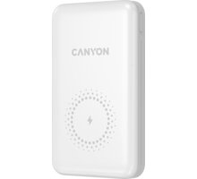 CANYON powerbanka PB-1001W, 10000mAh, PD&amp;QC3.0, bílá_1571466276