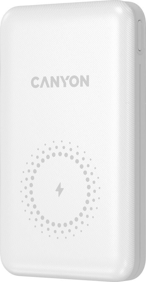 CANYON powerbanka PB-1001W, 10000mAh, PD&QC3.0, bílá - CNS-CPB1001W