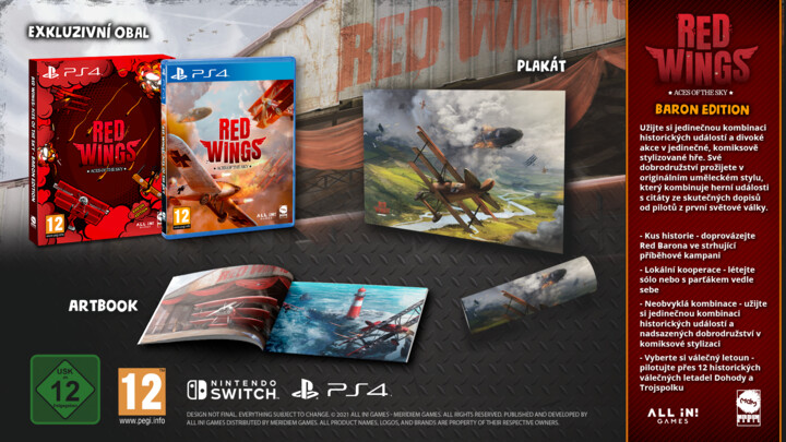 Red Wings: Aces of the Sky - Baron Edition (PS4)_1139938271