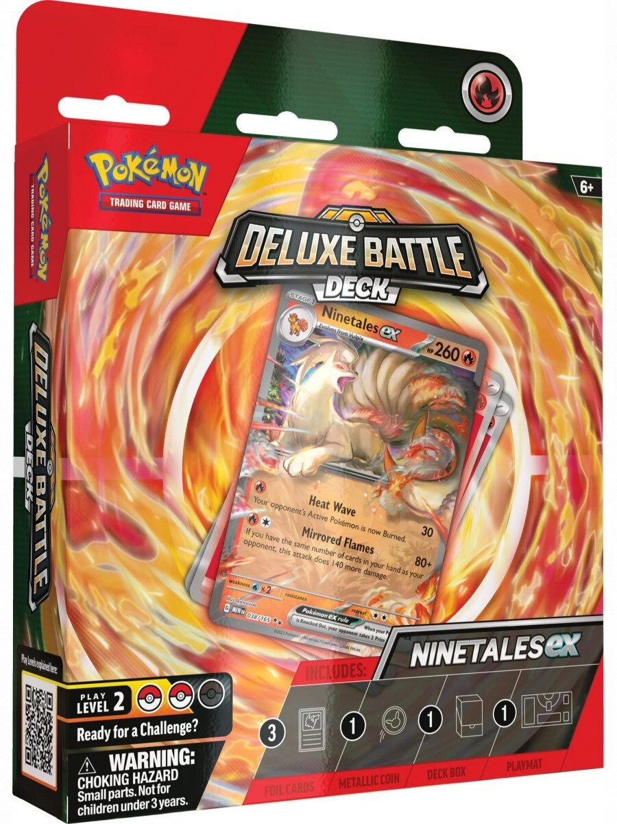 Karetní hra Pokémon TCG: March Ex Deluxe Battle Decks - Ninetales ex - PCI85600