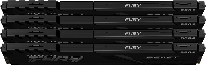 Kingston Fury Beast Black 64GB (4x16GB) DDR4 3200