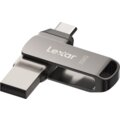 Lexar JumpDrive D400 Dual - 256GB, šedá_1454186379
