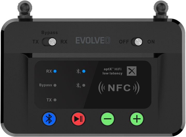 Evolveo AudioConverter XS, DAC s Bluetooth vysílačem a přijímačem